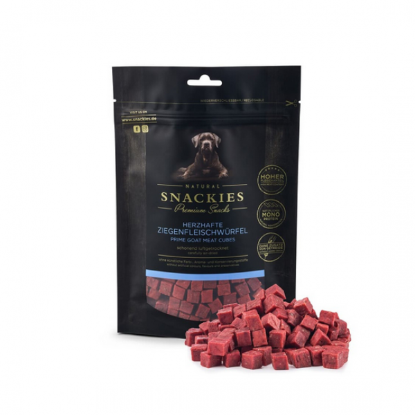 SNACKIES Herzhafte Ziegenfleischwürfel